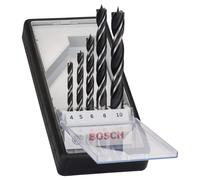 Bosch Professional Brad Point Drill Bit Set 5 Pieces 4-10mm for Woodwork