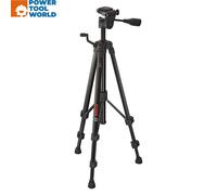 Bosch Professional 0601096B00 Tripod for Lasers and Levels BT 150 (Height: 55 - 157 cm, Thread: 1/4"), Blue, 10.8 cm*58.8 cm*11.6 cm
