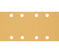 Bosch EXPERT C470 Punched Hook and Loop Sanding Sheets 93mm x 186mm 80g Pack of 10
