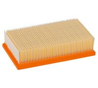 Bosch Cellulose Flat Pleated Filter for GAS 35 and 55 Dust Extractor Pack of 1