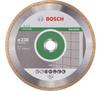 Bosch 1x Ceramic Cut Disc Long Life f. Tile/Table Saws 25.4mm | for Hard Ceramic Tiles, Marble, Ø 230 mm, Professional Accessory Portable Tile Saw, Table Circular Saw
