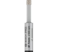 Bosch Pro Ceramic Dry Tile Drill Bit 7mm 33mm Pack of 1