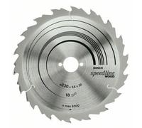 Bosch Professional Circ.saw blade Speedline Wood 190x30x2.6mm. 12 2608640800
