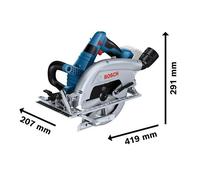 Bosch Professional Circular Saw 18V Bare Unit BSH6016C1100 GKS 18V-57-2 L