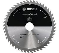 Bosch 2608837710 Circular Saw Blade Standard for Wood 190 x 1.6 / 1.1 x 30mm 48T