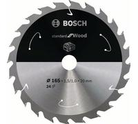 Bosch Professional Circular Saw Blade Wood 165x20mmx24T 2608837685
