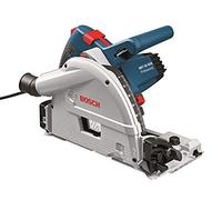Bosch Professional Corded Plunge Saw GKT 55 GCE (1.400 Watt, incl. 1 x Circular Saw Blade, Top Precision Best for Wood, 165 x 1.8/1.3 x 20 mm, 48, Hex Key, L-BOXX 374N)