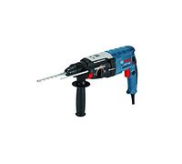 Bosch Professional Corded Rotary Hammer Drill with SDS Plus GBH 2-28 (240V, 880W, incl. Auxiliary handle, Depth stop 210 mm, Machine cloth, L-BOXX 136)