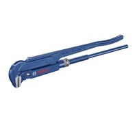 Bosch Professional Corner Pipe Wrench (90° Jaw Position, Chrome Vanadium Steel, Suitable for Pipes up to 60 mm or 2 3/8 Inch)