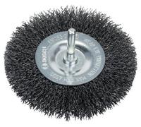 Bosch 1x PRO Metal Clean Wire Wheel Crimped Wire, Cylindrical Shank