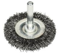 Bosch Professional Crimped Wire Wheel - Steel, 50X0.3mm, 50mm Diameter, 8mm Arbor Size