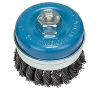 Bosch Professional Cup Brush - 90mm, Knotted, 0.8mm Thickness (M14)