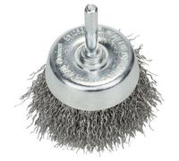 Bosch PRO 0.3mm Crimped Inox Steel Wire Brush 60mm 6mm Shank