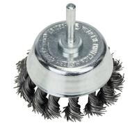 Bosch Professional Cup Brush - Knotted, Steel, 65X0.5 mm, 65 mm
