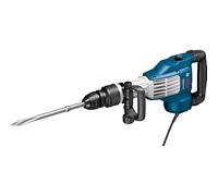 Bosch Professional Demolition Hammer with SDS max GSH 11 VC (110V, 1.700W, 23J, in rease Tube, Machine Cloth, Pointed Chisel, SDS max, RTec Speed, 400 mm, in Carrying case)