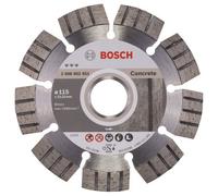 Bosch Professional Diamond Cutting Disc - Best For Concrete - 115mm X 22.23mm X 2.2mm X 12mm