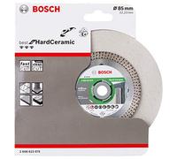 Bosch Professional Diamond Cutting Disc Best for Hard Ceramic (Tiles, 85 x 22.23 mm, Accessories Angle Grinder)