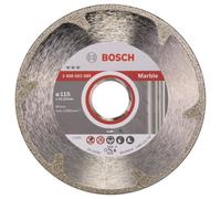 Bosch 1x PRO Marble Diamond Cutting Disc for Bore 22.23 and Small Angle Grinders (for Soft stone, Marble, Ø 115 mm, Professional Accessory Small Angle Grinder)