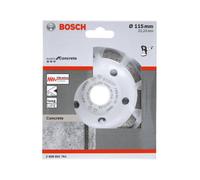 Bosch Professional Double Row Diamond Grinding Head For Concrete - Long Life, 115 X 22.23 X 5 mm