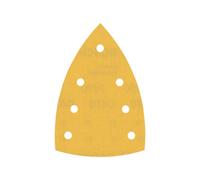 Bosch Expert C470 Hook and Loop Large Delta Sanding Sheets for Paint and Wood 100mm x 150mm 400g Pack of 10