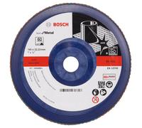 Bosch Professional Flap Disc X571 - Best For Metal (D 180mm, G 60, Straight)