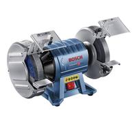 Bosch Professional GBG 60-20 double grinder (600 W, grinding disc diameter 200 mm, no-load speed 3,600 min-1, including 2x grinding disc in normal grit, in carton)