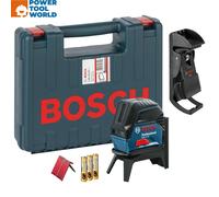Bosch 0601066E02 Gcl 2-15 Professional Combi Laser + Rotating Mount & Clamp