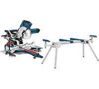 Bosch Professional GCM 8 SJL sliding mitre saw + GTA 2600 sub-frame (1600 W power, saw blade dia.: 216 mm)