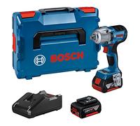 Bosch Professional GDS 18V-450 HC Cordless Rotary Impact Wrench (Tightening Torque 450 Nm, Breaking Torque 800 Nm, Includes 2X 5.0 Ah Battery, Charger, L-BOXX)