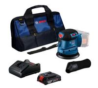 Bosch Professional GEX 185-LI 18v 125mm Brushless Orbital Sander Kit 1X 2.0ah