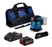 Bosch Professional GEX 185-LI 18v 125mm Brushless Orbital Sander Kit 1X 5.0ah