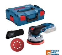 Bosch Professional GEX 18V-125 125mm Random Orbit Sander Body Only In L-Boxx