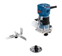 Bosch Professional GLF 55-6 flush (550W motor, 33,000 rpm, with 2 keys, 1 collection bag, parallel stop, sliding guide)