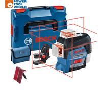 Bosch Professional GLL 3-80 C 12v Multi-Line Red Laser Level Body Only In L-B...