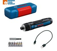 Bosch Professional GO 3.6v Screwdriver Kit Inc x8 Pcs Screwdriver Set In Stor...