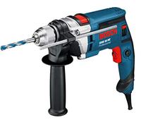 Bosch Professional GSB 16 RE impact drill (incl. 13 mm keyless chuck, 210 mm depth stop, auxiliary handle, in carrying case)