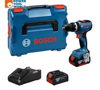 Bosch GSB 18V-65 18v Cordless Brushless Combi Drill 2 x 5ah Li-ion Battery Charger Case