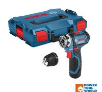 Bosch Professional 12V GSR 12V-35 FC Cordless Drill/Driver (with GFA 12-B Drill Chuck Adapter, Without Rechargeable Battery and Charger, in L-Box