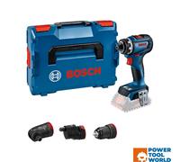 Bosch Professional GSR 18V-90 FC FlexiClick Drill Driver Body Only Inc 3x Chu...