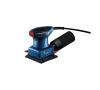 Bosch Professional GSS 140 Orbital Sander (220 W Motor, 3.4 m/s2 Vibration, with Dust Bag, Punching Plate, Sanding Sheet C411)