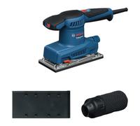 Bosch Professional GSS 20-18 A Corded Orbital Sander (with dust Bag, Perforation Plate)