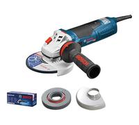 Bosch Professional GWS 19-125 CIE 125 mm angle grinder (1900 W, with speed control, KickBack Stop, in carton)