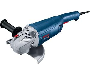 Bosch Professional GWS 22-230 J angle grinder (2,200 W, in nti-vibration auxiliary handle, backing flange, locking nut, protective guard, two-hole spanner, carton)