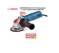 Bosch Professional GWX9115S 110V 115mm X LOCK Angle Grinder With 900W Motor