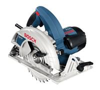 Bosch Professional Hand-Held Circular Saw GKS 65 (240 V, incl. circular saw blade, Parallel guide,Hex key WAF 5, Dust extraction adapter )