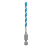 Bosch Professional 2607002777" HEX-9 Construction Multi-Purpose Drill Bit, Silver/Blue, 6 mm x 60 mm