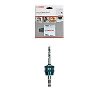 Bosch Professional Hole Saw Progressor for Wood & Metal (Ø 127 mm) + 1x Power Change Plus Adapter (Socket 3/8" hexagonal shank, HSS-G Drill Bit Ø 7.15 x 85 mm)
