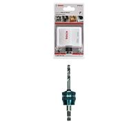Bosch Professional Hole Saw Progressor for Wood & Metal (Ø 59 mm) + 1x Power Change Plus Adapter (Socket 3/8" hexagonal shank, HSS-G Drill Bit Ø 7.15 x 85 mm)