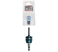 Bosch Professional Hole Saw Sheet Metal (Ø 25 mm) + 1x Power Change Plus Adapter (Socket 3/8" Hexagonal Shank, Incl. HSS-Co Drill Bit 7.15 x 65 mm)