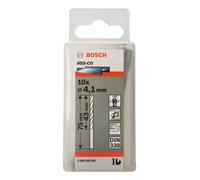 Bosch 10x PRO Stainless Steel HSS-Co Twist Drill Bit (for Steel, Stainless steel, Ø 4,10 mm, Professional Accessory Rotary Drill/Drivers)